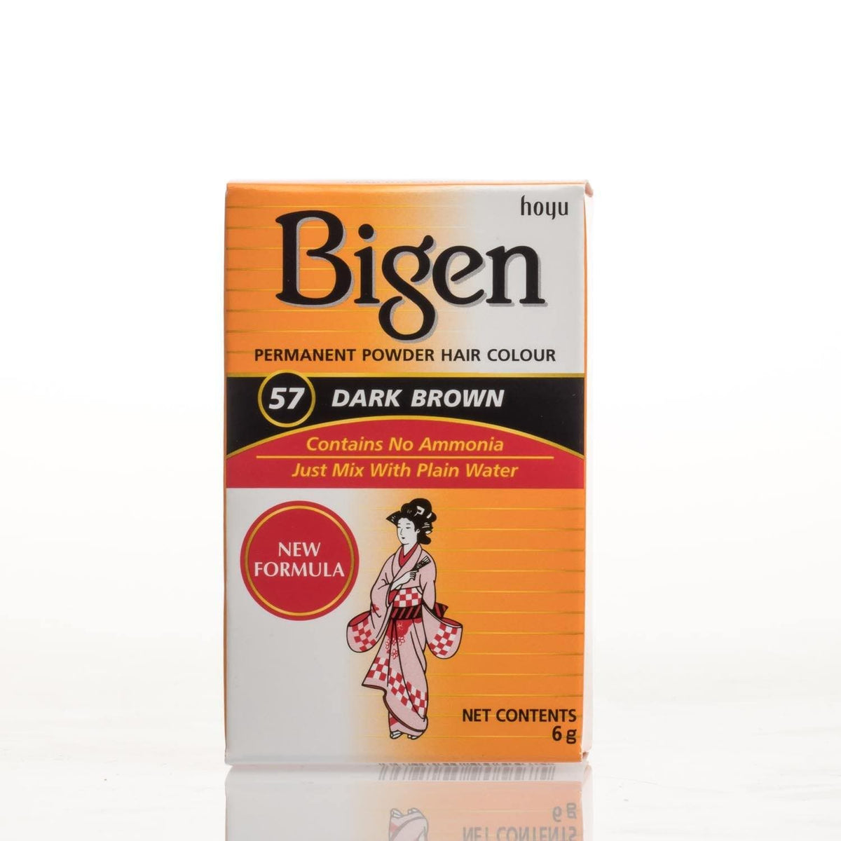 Bigen Permanent Powder Hair Colour 57 Dark Brown