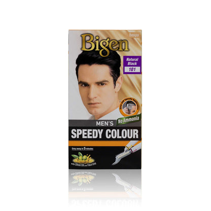 Bigen Men’s Speedy Colour - 101 - Natural Black