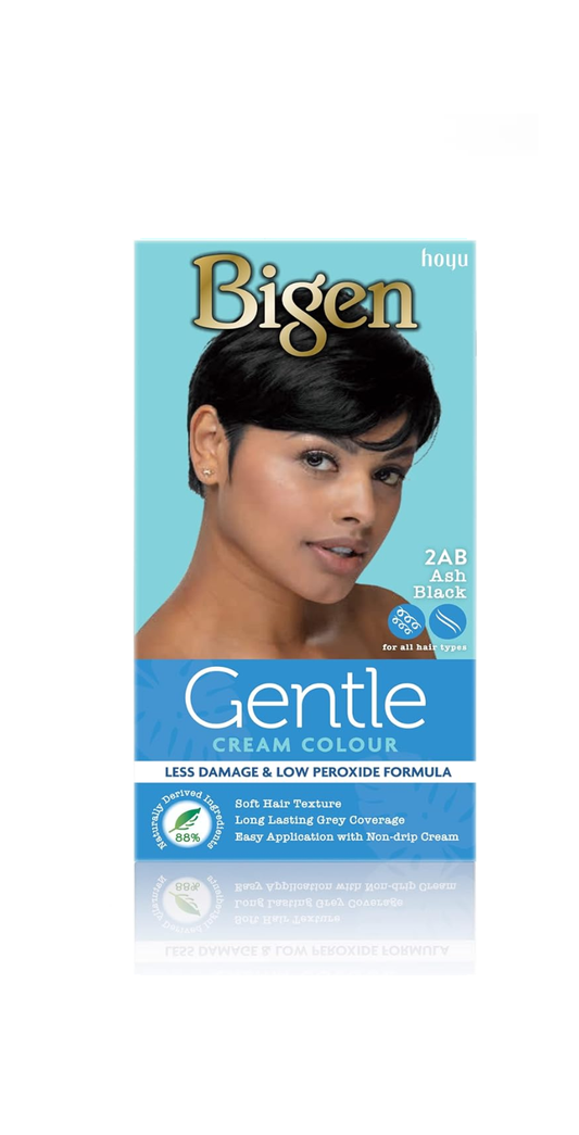 Bigen Gentle Cream Colour - 2AB - Ash Black