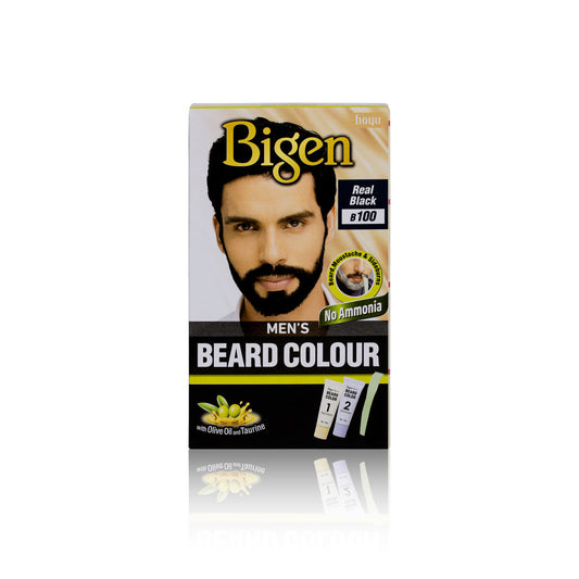 Bigen Men’s Beard Colour - B100 - Real Black